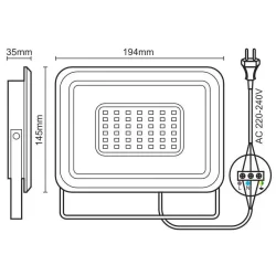 LF0024 - LED reflektor 50W / 4000K - LF0024 LF0024 - LED reflektor 50W / 4000K - LF0024
