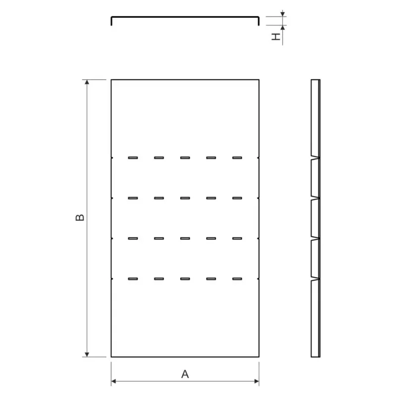 Veko klesajúceho oblúka 90x100x125 sendzimir - NVKO 90X100X125_S