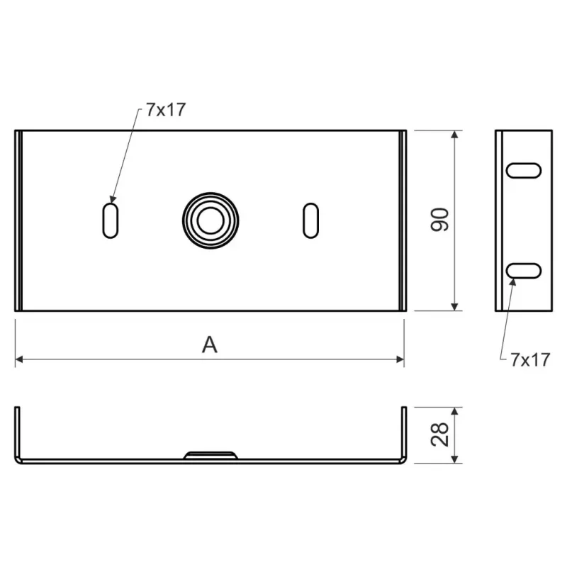 Záves vnútorný 50x125 sendzimir - ZVNI 125_S Záves vnútorný 50x125 sendzimir - ZVNI 125_S