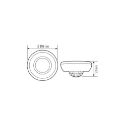 Snímač pohybu 360° MD 360/24 Basic - EB10430848