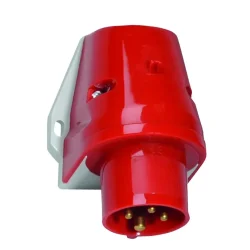 Zásuvka 16A 4p 400V IP44 6h s rýchloupínačom - 24392