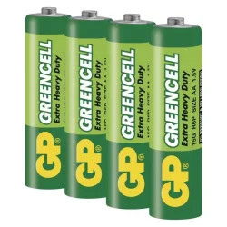 GP Greencell R6 zinkochloridové batérie (AA), 4 ks - 1012214000
