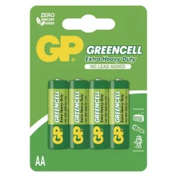 GP Greencell R6 zinkochloridové batérie (AA), 4 ks - 1012214000
