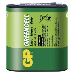Chloridová zinková batéria GP Greencell 3R12 (4,5 V), 1 ks - 1012611000