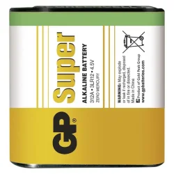 Alkalická batéria GP Super 3LR12 (4,5 V), 1 ks - 1013601000