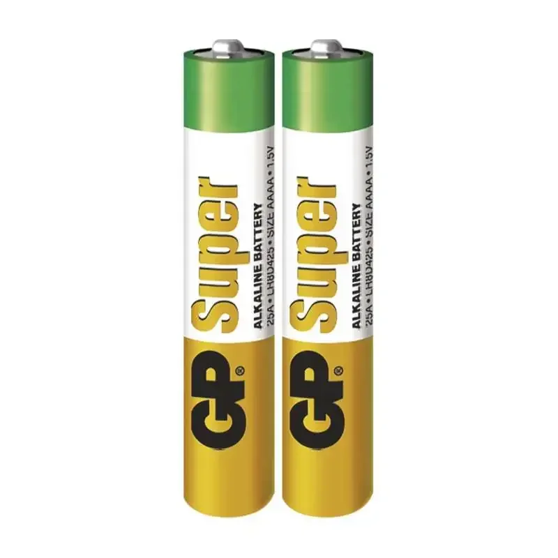 Špeciálna alkalická batéria GP 25A (AAAA, LR61) 1,5 V, 2 ks - 1021002512