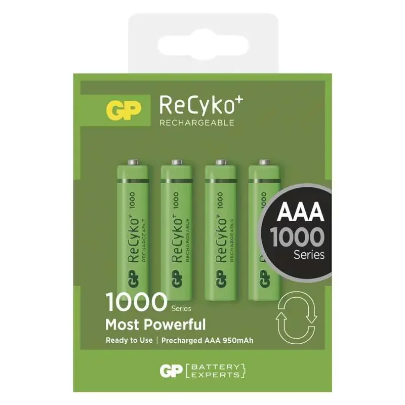 Nabíjacie batérie GP ReCyko+ Pro Prof. 800 (AAA), 4 ks - 1033114063