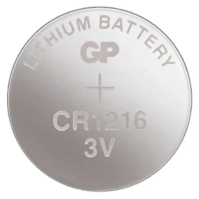 GP CR1216 Lítiová gombíková batéria, 5 ks - 1042121615