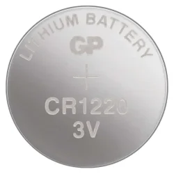 GP CR1220 Lítiová gombíková batéria, 5 ks - 1042122015