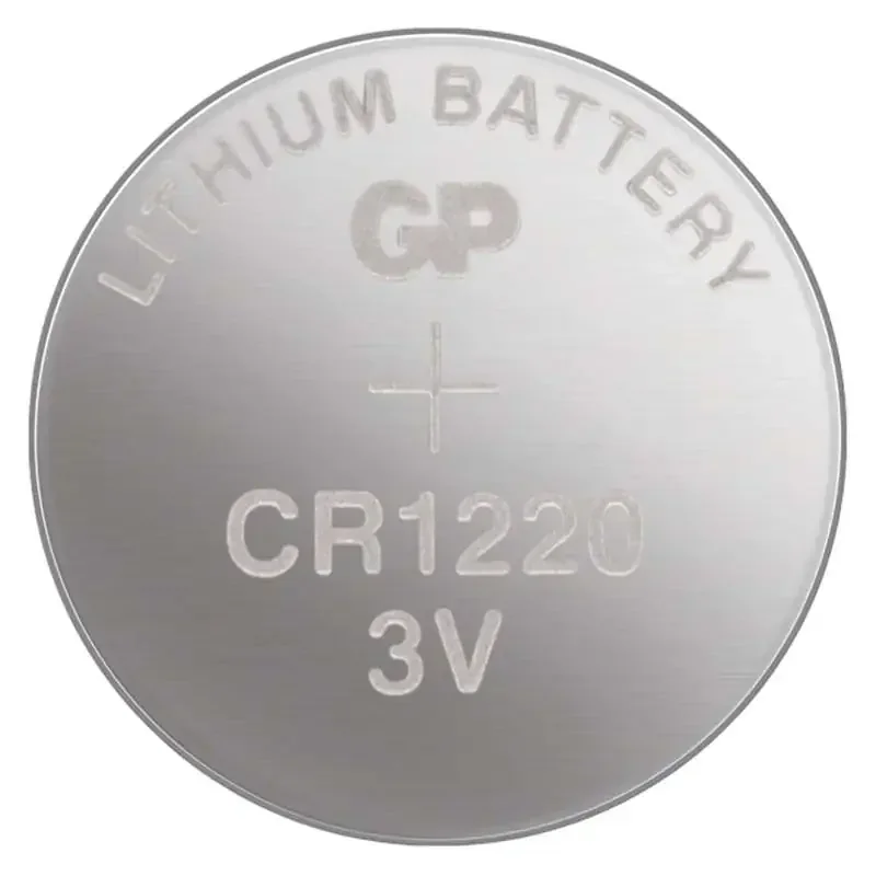 GP CR1220 Lítiová gombíková batéria, 5 ks - 1042122015