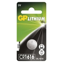 GP CR1616 Lítiová gombíková batéria, 1 ks - 1042161611