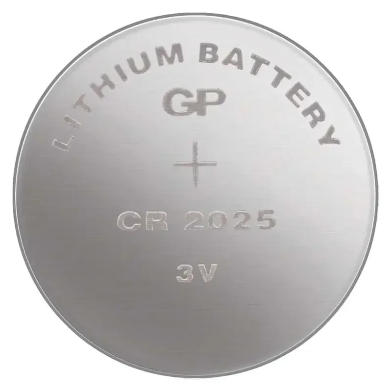 GP CR2025 Lítiová gombíková batéria, 5 ks - 1042202515