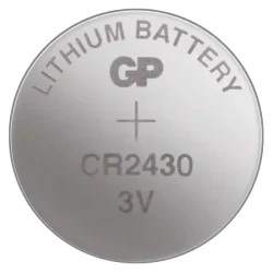 GP CR2430 Lítiová gombíková batéria, 5 ks - 1042243015