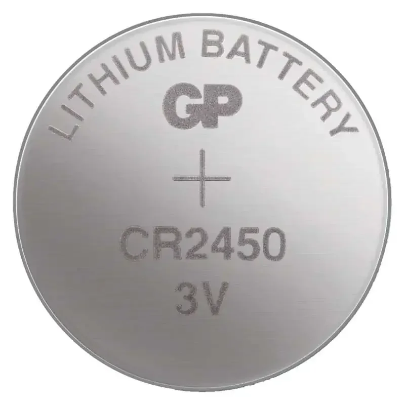GP CR2450 Lítiová gombíková batéria, 5 ks - 1042245015