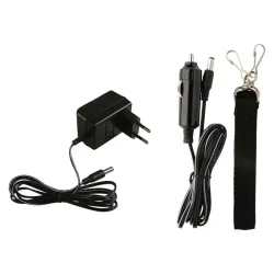 Nabíjacia baterka COB LED + LED P2308, 380 lm, batéria 4000 mAh - 1433010070
