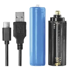 LED NABÍJACIA LAMPIČKA METAL 600 lm-2 000 mAh - 1440011500