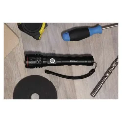 LED NABÍJACIA LAMPIČKA METAL 600 lm-2 000 mAh - 1440011500