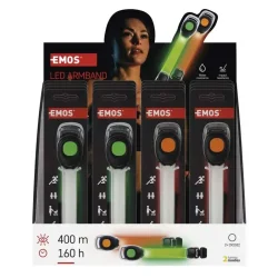 LED náramok, 10 lm, 2× CR2032, 16 ks, krabička - 1440812903