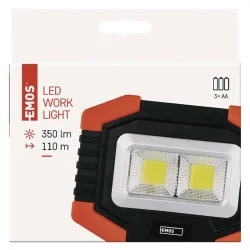 Pracovné svetlo COB LED P4112, 350 lm, 3× AA - 1440833200