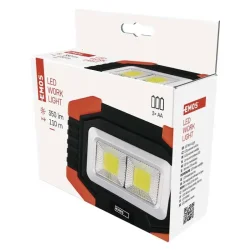 Pracovné svetlo COB LED P4112, 350 lm, 3× AA - 1440833200