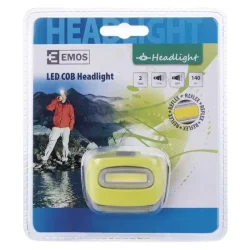Čelovka COB LED P3528, 140 lm, 17m, 3x AAA - 1441203100