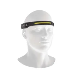 Dobíjacia čelovka COB LED P3541, 380 lm, Li-Pol 1200 mAh - 1441292150