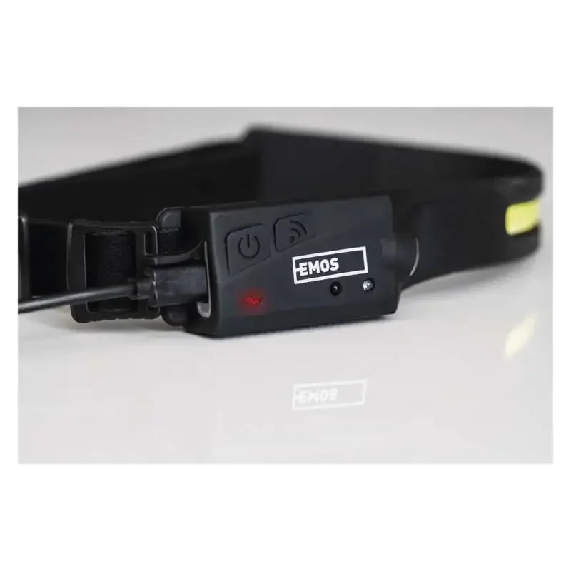 Dobíjacia čelovka COB LED P3541, 380 lm, Li-Pol 1200 mAh - 1441292150