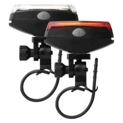 LED predné + zadné svetlo na bicykel P3922 s 2x CR2032,22 lm - 1446002200