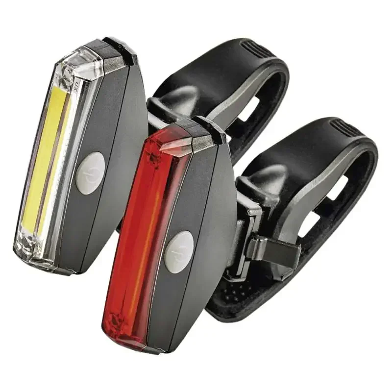 LED predné + zadné svetlo na bicykel P3922 s 2x CR2032,22 lm - 1446002200