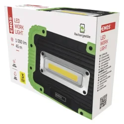 Dobíjací pracovný reflektor COB LED P4533, 1000 lm, 4400 mAh - 1450000300