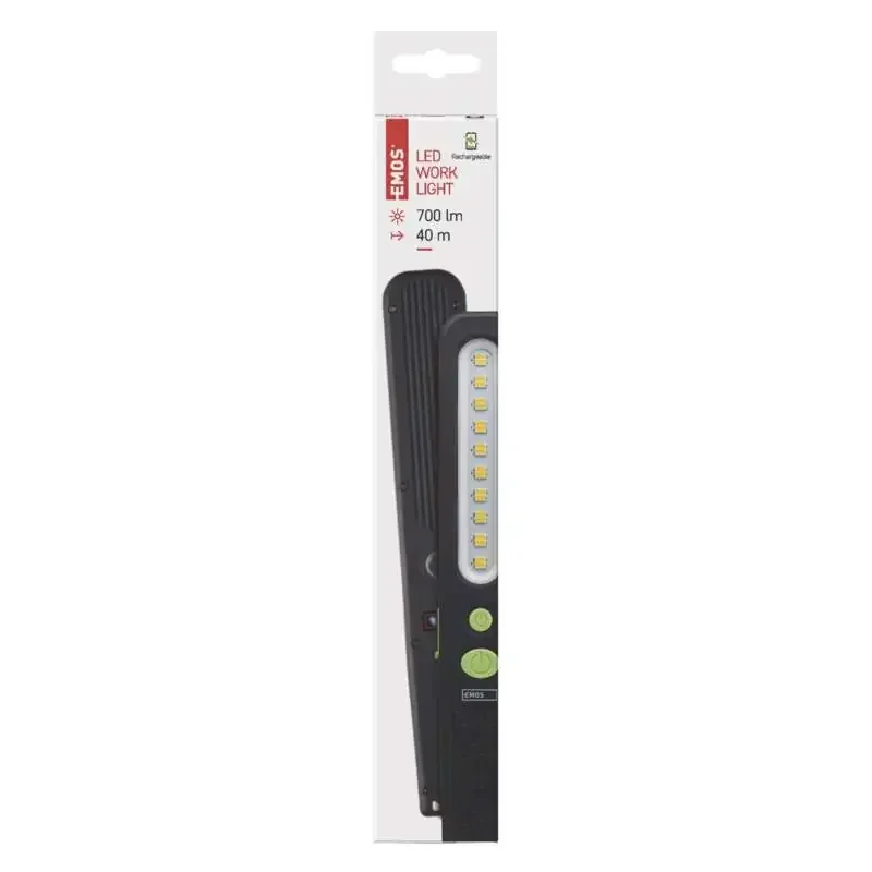 SMD LED + LED dobíjacia baterka P4538, 700 lm, 1200 mAh - 1450000360