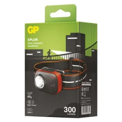 Dobíjacia LED čelovka GP Xplor PHR16, 300 lm - 1451085660