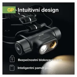 Dobíjacia LED čelovka GP Xplor PHR19, 1200 lm - 1451701900