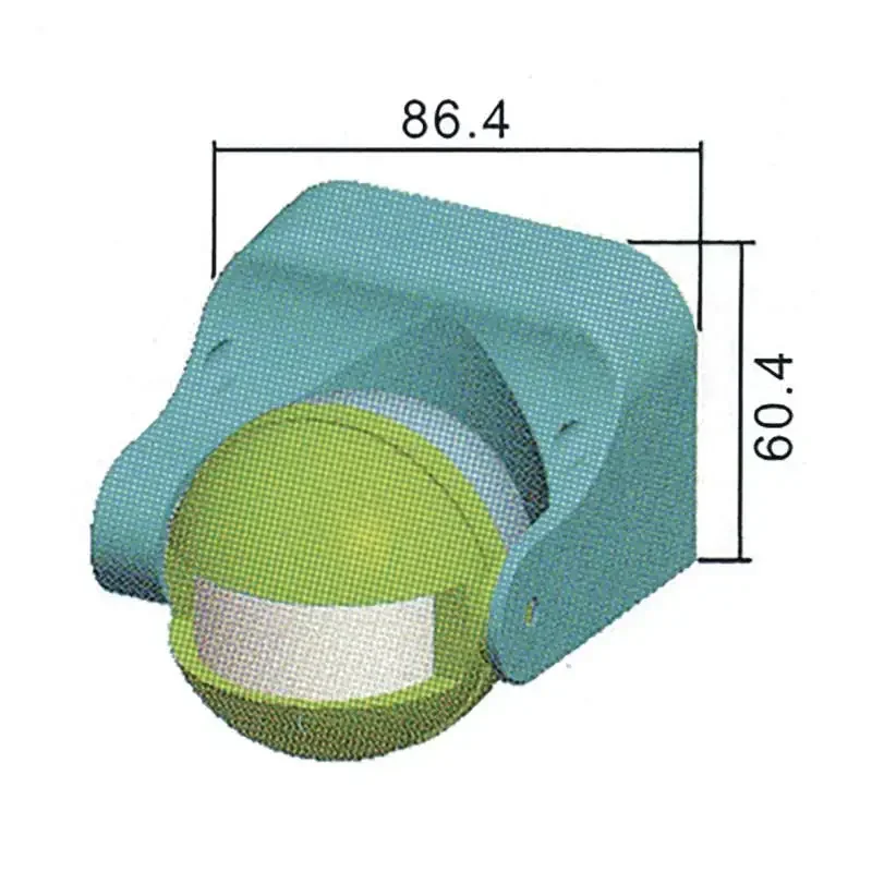 PIR senzor (snímač pohybu) IP44 1200W, biely - 1454007200 PIR senzor (snímač pohybu) IP44 1200W, biely - 1454007200