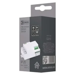 MW senzor (snímač pohybu) IP20 1200W, biely - 1454014100
