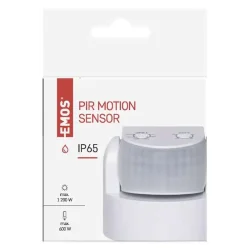 PIR senzor (snímač pohybu) IP65 1200W, biely - 1454015100 PIR senzor (snímač pohybu) IP65 1200W, biely - 1454015100