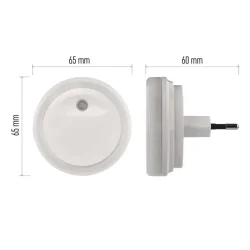 Nočné svetlo LED P3315 s fotosenzorom do zásuvky - 1456000120