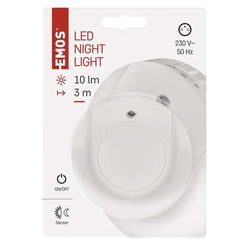 Nočné svetlo LED P3317 s fotosenzorom do zásuvky - 1456000140 Nočné svetlo LED P3317 s fotosenzorom do zásuvky - 1456000140