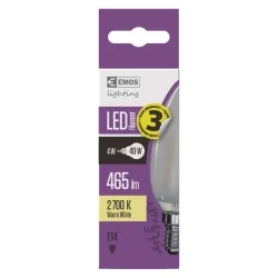 LED žiarovka Filament Candle Frosted 4W E14 Warm White - 1525281205