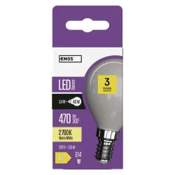 Filament Mini Globe 3,4W E14 LED žiarovka teplá biela - 1525281227