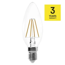 LED žiarovka s vláknom 3,4W E14 neutrálna biela - 1525281407 LED žiarovka s vláknom 3,4W E14 neutrálna biela - 1525281407