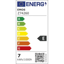 LED žiarovka A60 6,7W E27 teplá biela - 1525283230