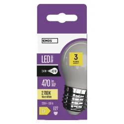 Filament Mini Globe 3,4W E27 LED žiarovka teplá biela - 1525283271