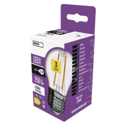Žiarovka LED Filament Mini Globe 1,8W E27 Neutrálna biela - 1525283407