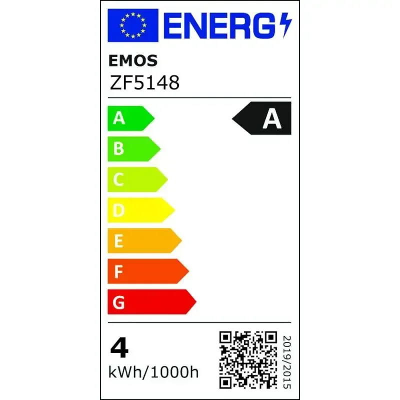 LED žiarovka triedy A 3,8W E27 neutrálna biela - 1525283410