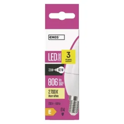 Klasická sviečka 7,3W E14 teplá biela LED žiarovka - 1525731212