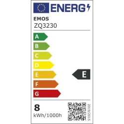 Klasická sviečka 7,3W E14 teplá biela LED žiarovka - 1525731212