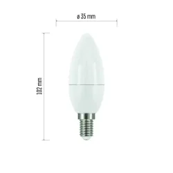 True Light 4,2W E14 LED žiarovka teplá biela - 1525731220