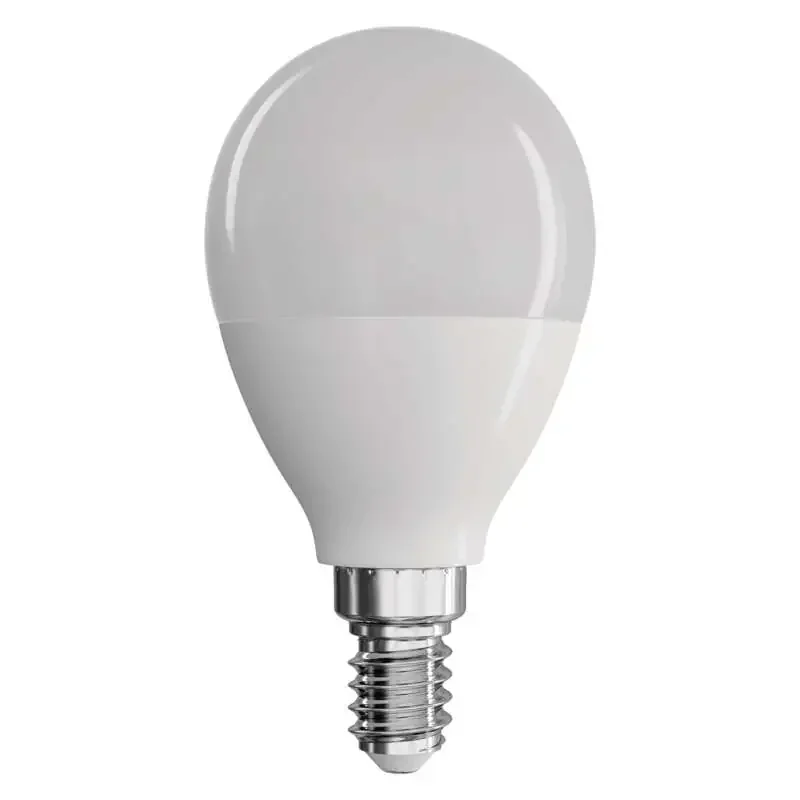Klasická mini guľôčková žiarovka LED 7,3 W E14 neutrálnej bielej farby - 1525731411