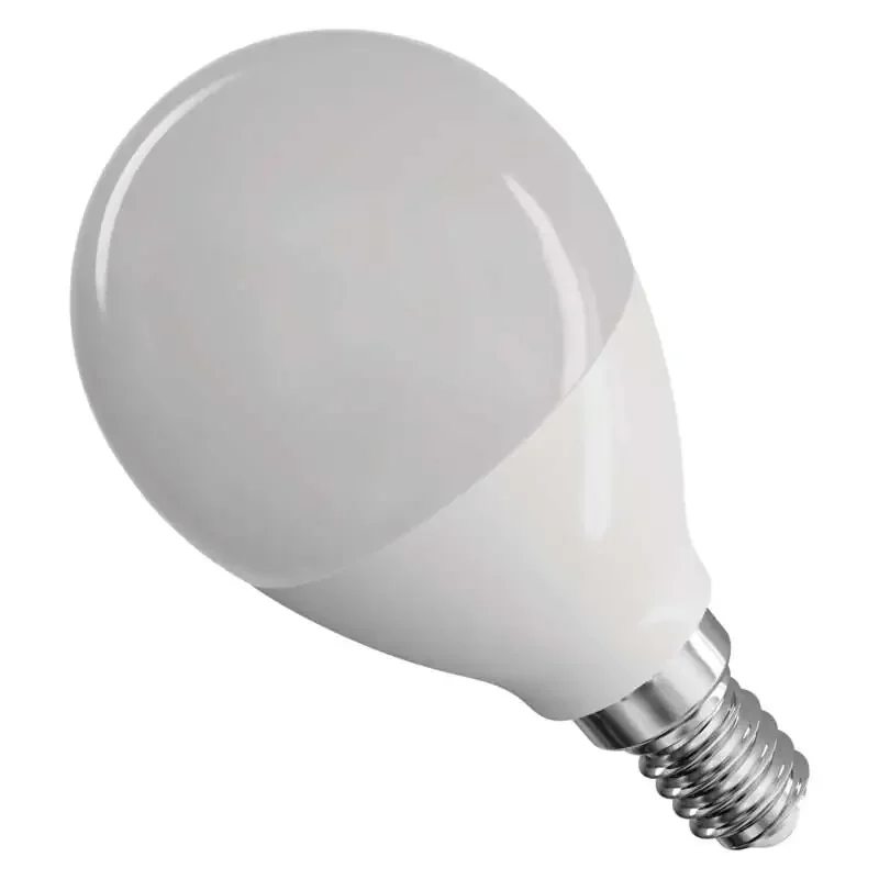 Klasická mini guľôčková žiarovka LED 7,3 W E14 neutrálnej bielej farby - 1525731411